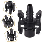 2Pcs Expansion Water Tank Water Hose Straight Connector Accessories for Car