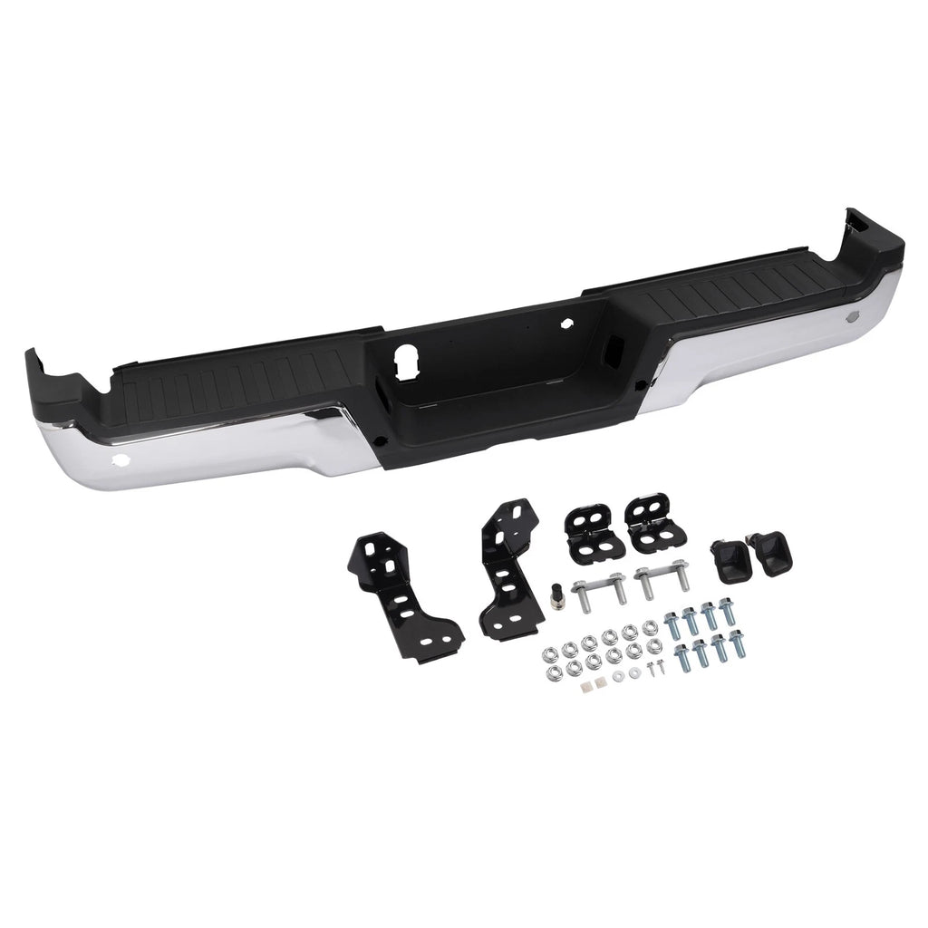 Chrome Rear Bumper Assembly for Ford F250 Super Duty (2017–2022)