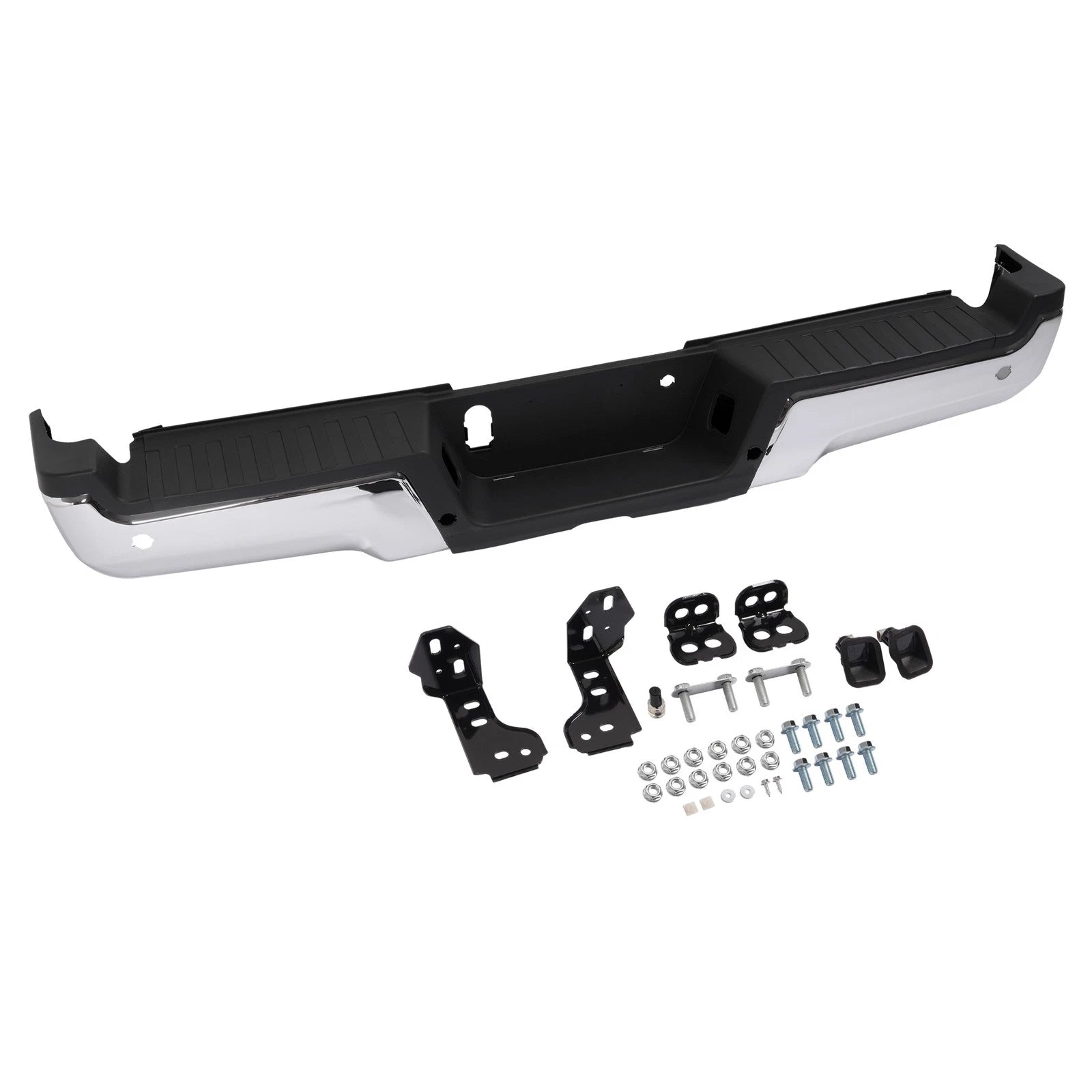 Chrome Rear Bumper Assembly for Ford F250 Super Duty (2017–2022)