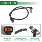 ABS Wheel Speed Sensor No.MR307038 for Mitsubishi Montero (1998–2004)