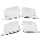 Set of 4 Door Handles for Ford Super Duty F250 (1999–2016) - Oxford White