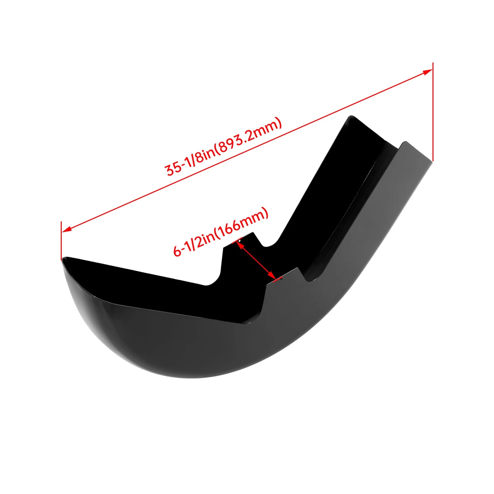 26" Wheel Wrap Front Fender for Harley Davidson Touring Bagger Softail (2009–2023)