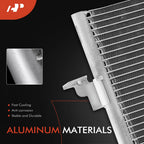 A/C Condenser with Bracket for Buick Park Avenue (1997-2005)