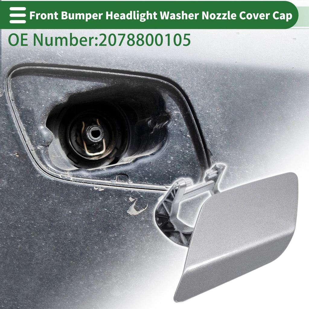 Headlight Washer Nozzle Cover Cap for Mercedes-Benz (1Pcs)