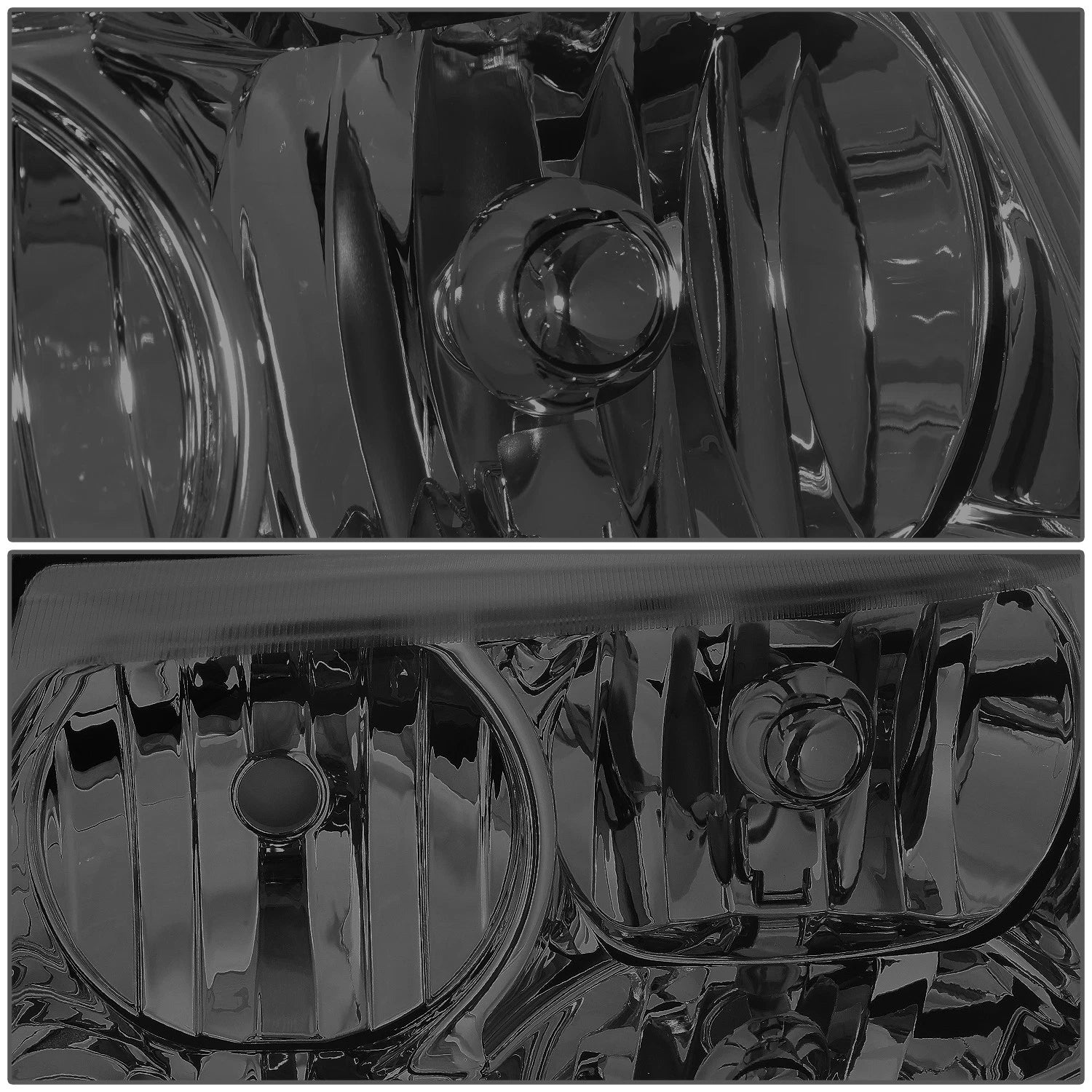Smoked Housing Amber Corner Headlight Set for Jeep Grand Cherokee (1999–2004)