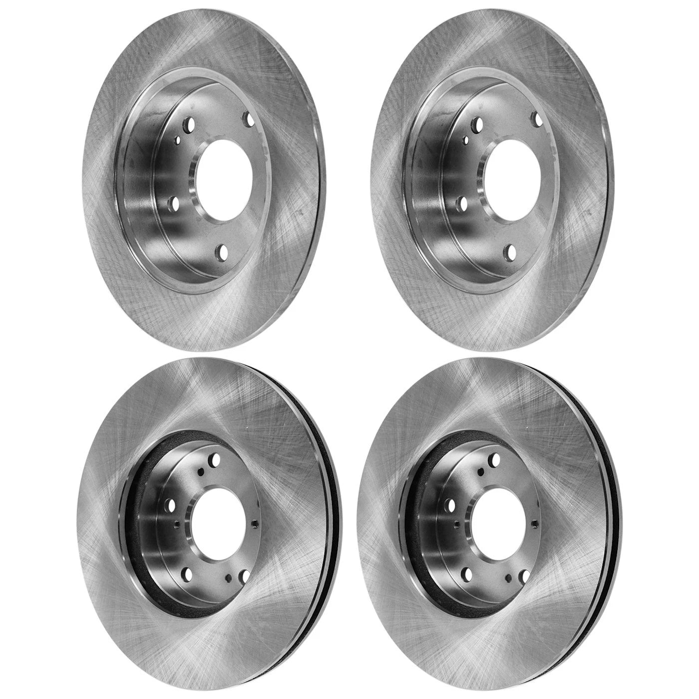 Set of 4 Brake Disc Rotors for Acura ILX Honda Civic CSX (2006–2011)