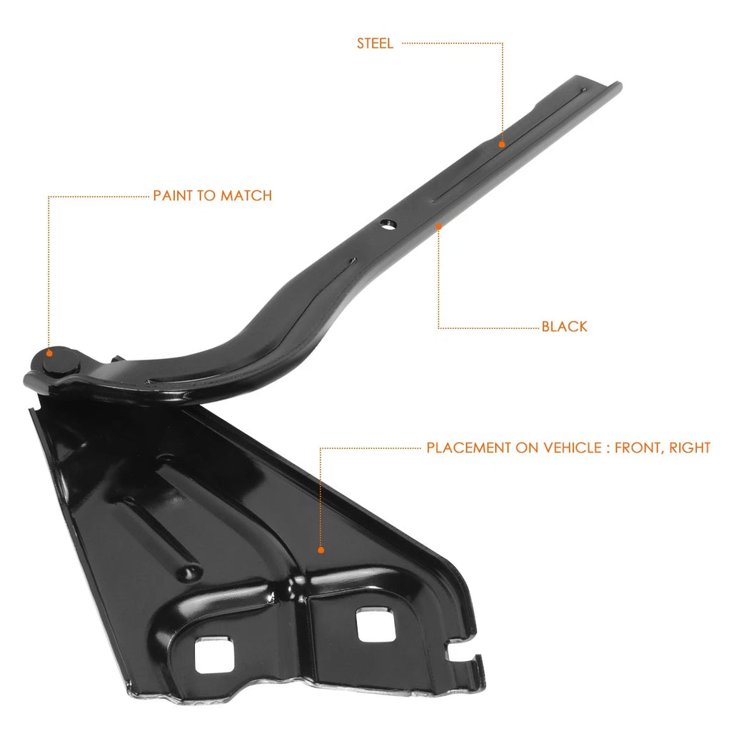 RH Engine Hood Hinge for Chevy Volt (2016–2019) OE Factory Style