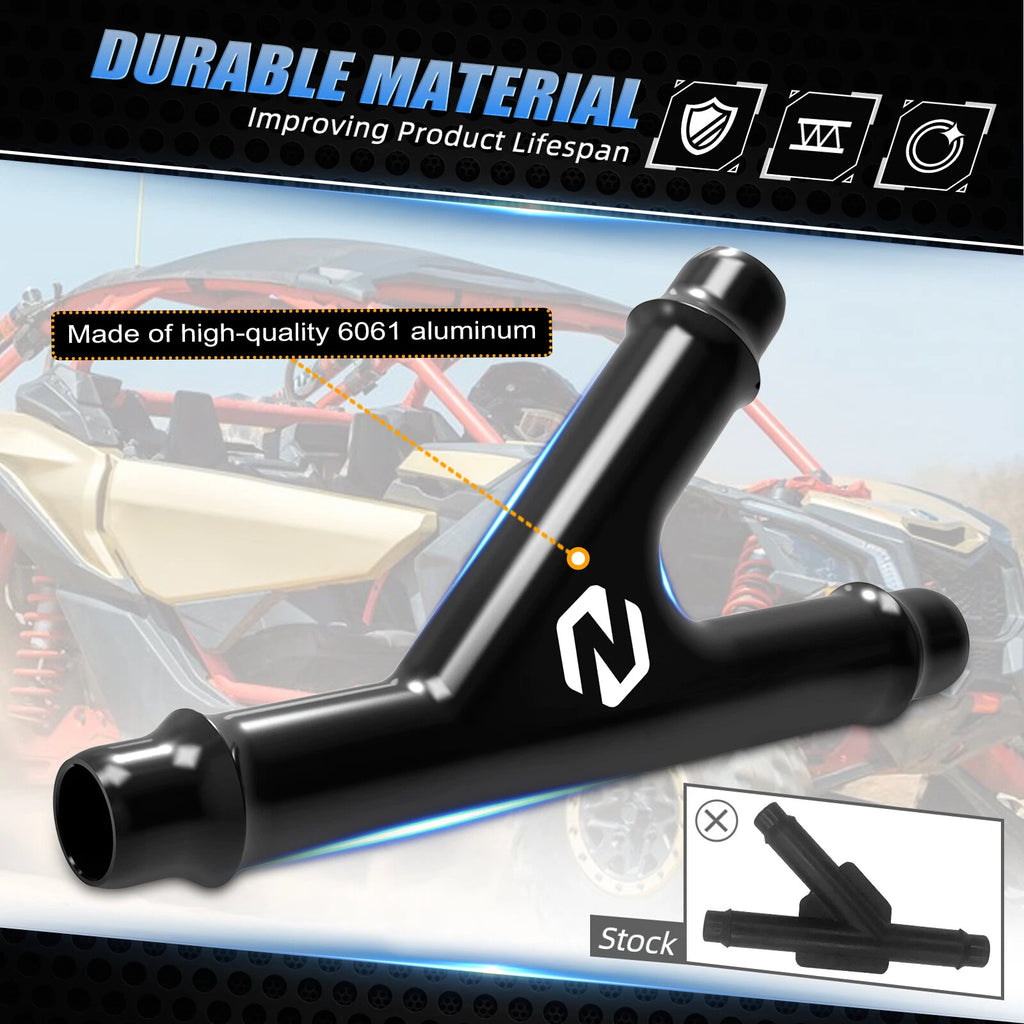 Y-Fitting Adapter Heater Hose Connector for Can-Am Commander 800 1000 (2011–2020)