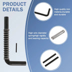 Trailer Gate Spring Latch Kit for Carry-On Trailer (Fits 847)