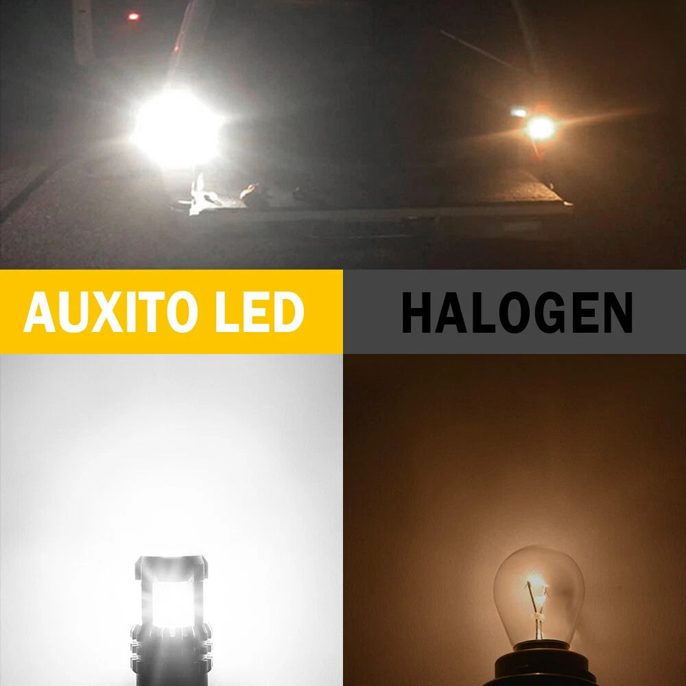 2X 1156 7506 LED Reverse Backup Light Bulbs for
