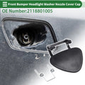 Bumper Headlight Washer Nozzle Cover Cap for Mercedes-Benz E350 (2006–2009)