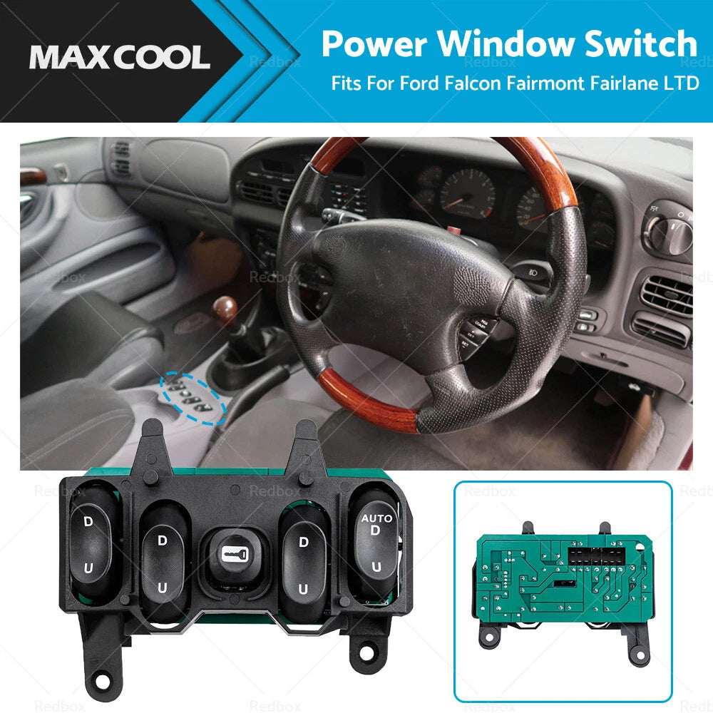 Master Power Window Switch for Ford Falcon Fairmont Fairlane (EF EL NF)