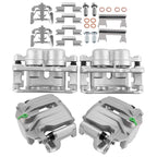 4X Brake Caliper Complete Set for Chevrolet Silverado GMC Sierra 1500 (1999–2002)