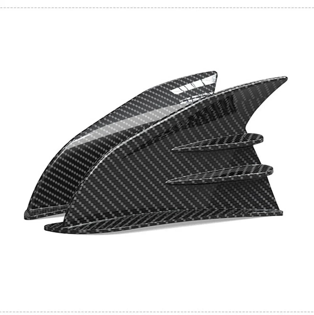 Racing Motorcycle Side Wing Spoiler Winglet Air Deflector Carbon Fiber