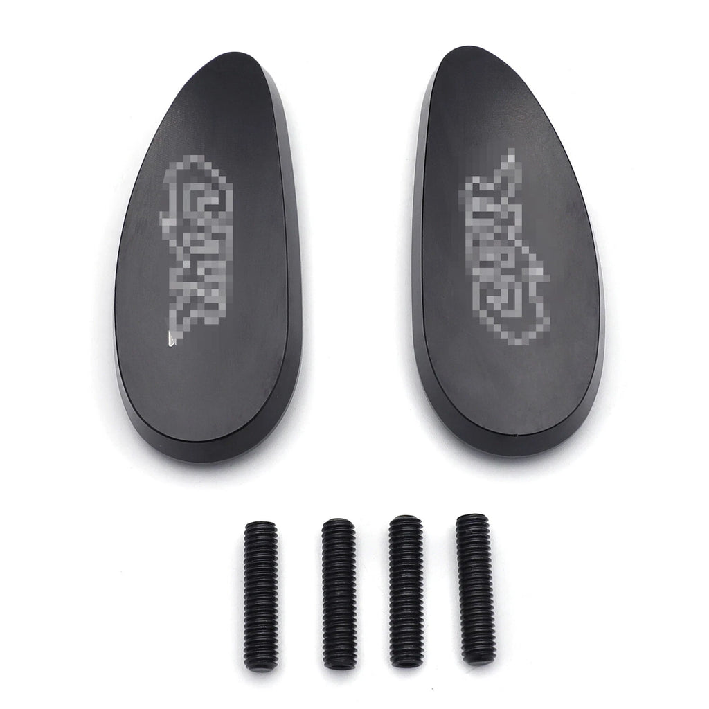 Black Mirror Block Off Plate for Honda CBR1000RR/VFR1200 (2008–2021)
