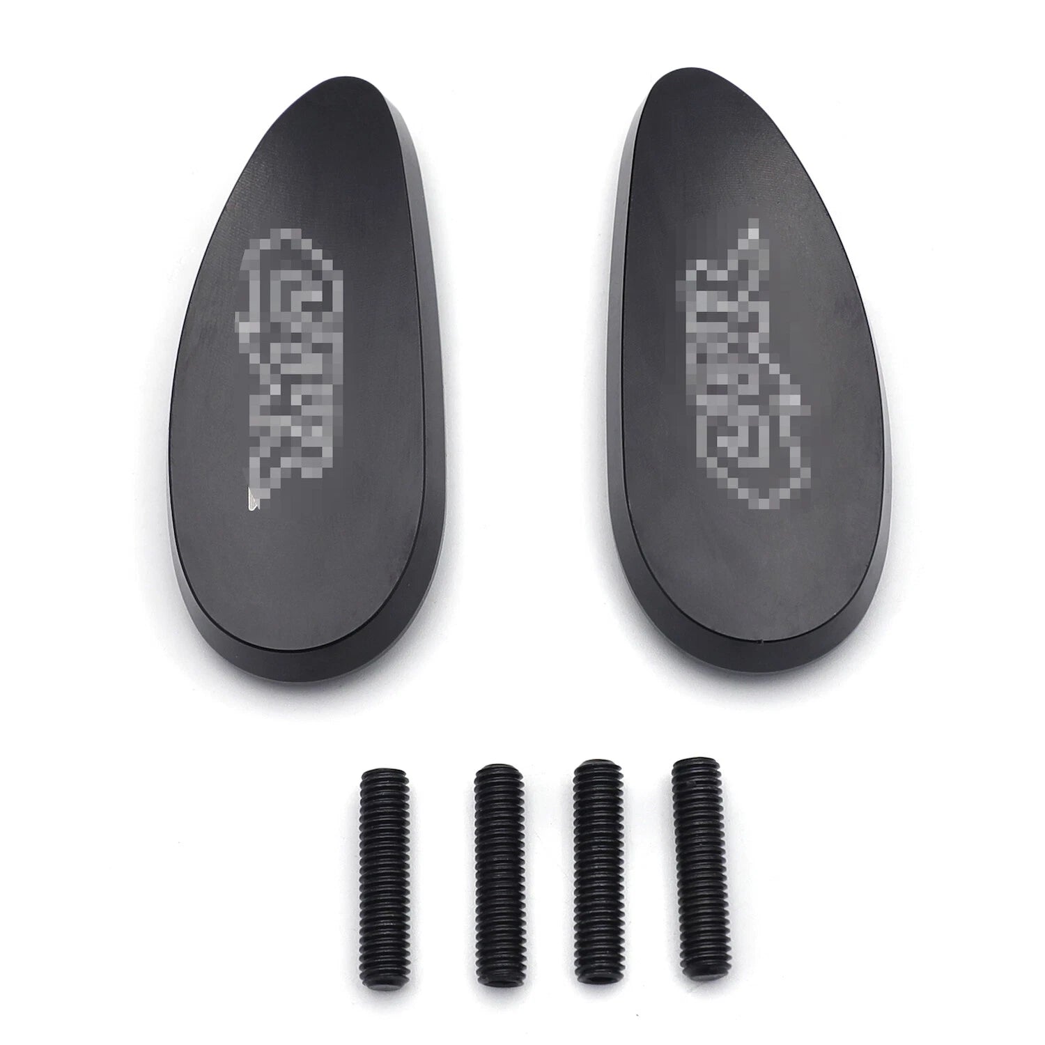 Black Mirror Block Off Plate for Honda CBR1000RR/VFR1200 (2008–2021)