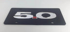 License Plate Emblem Badge for Ford Mustang 5.0 (2015–2023)