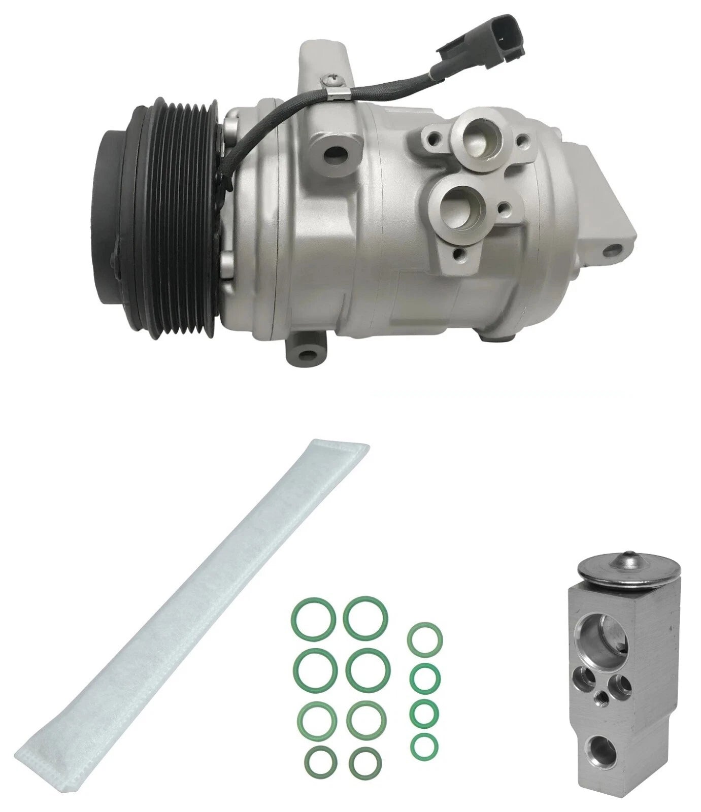 AC Compressor Kit Replacement for Ford Edge 3.5L 3.7L (2011–2014)