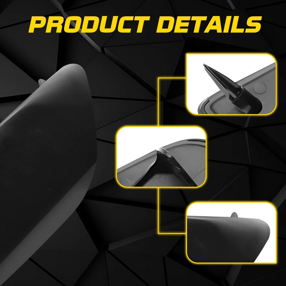 2X Headlight Washer Nozzle Cover Caps for Audi Q7 (2007–2015)