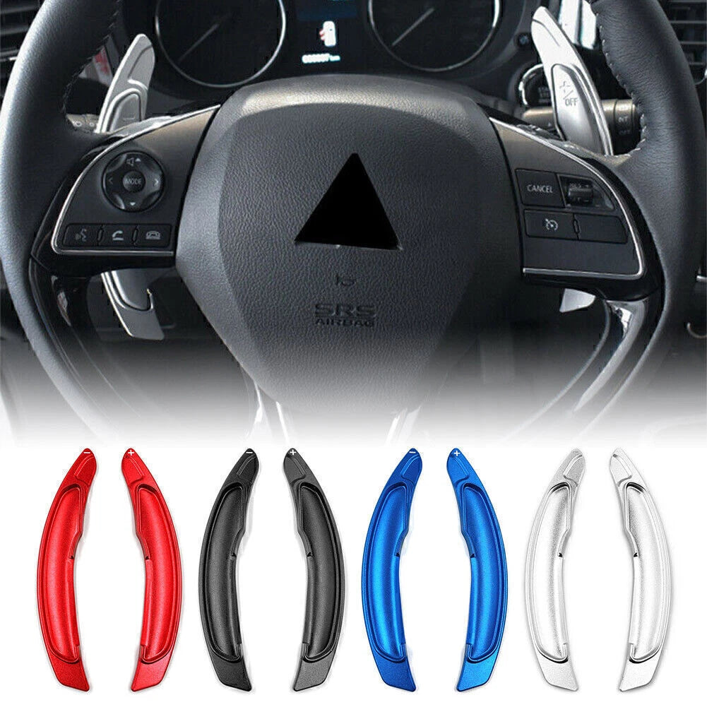 Aluminum Steering Wheel Paddle Shifter Extension for Mitsubishi Lancer Evo X (2008–2015)