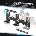 Pair Anodized L-shaped Luggage Side Rack Bracket for KTM 790 Adventure (2019–2024)
