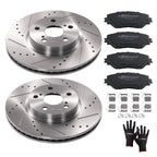 Front Brake Rotors and Pads Kit for Toyota Corolla Matrix (2009–2019)