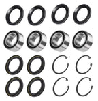 Rear Wheel Bearings Seals Kit 4x for Honda Rincon TRX650FGA (2004–2005)