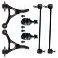 Set of 6 Front Lower Control Arm Ball Joints for Volvo XC90 (2005–2014)