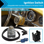 Ignition Switch for Ford New Holland TS TM Series Tractor (81864288)