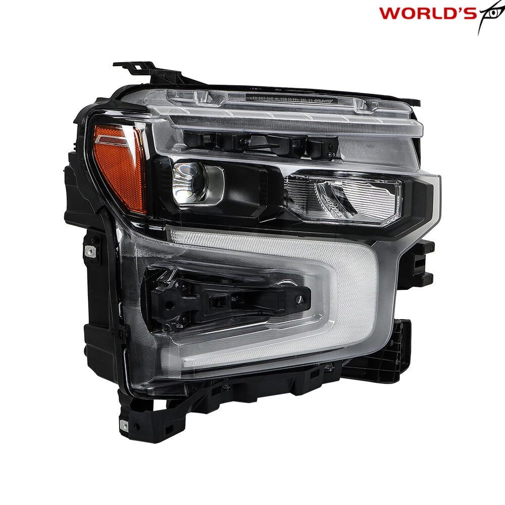 LED Headlight for Chevy Silverado 1500 ZR2 (2022–2024) Right Side Black