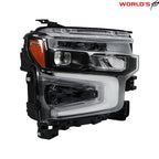 LED Headlight for Chevy Silverado 1500 ZR2 (2022–2024) Right Side Black
