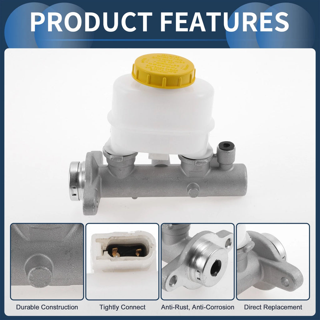 Brake Master Cylinder with Reservoir No. 460103S410 for Nissan Pickup (1998–2005)