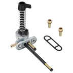 Aluminum Fuel Valve Petcock + Lever Extension Kit for Polaris Big Boss