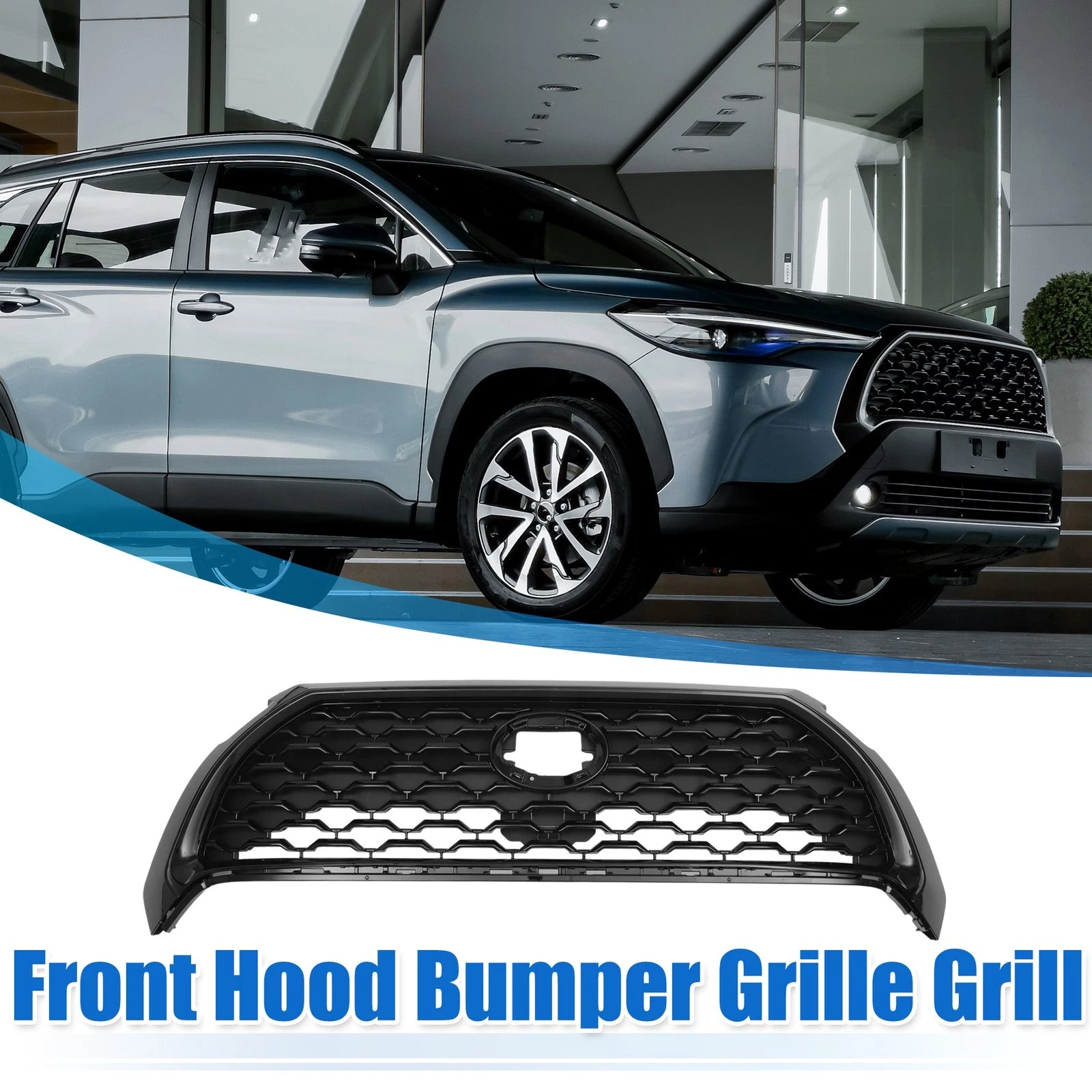 Front Hood Bumper Grille Grill for Toyota Corolla Cross (2022–2023) No.531000A130