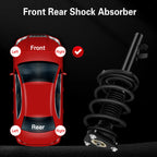 Set of 2 Front Struts with Coil Springs for Ford Escape (2013)