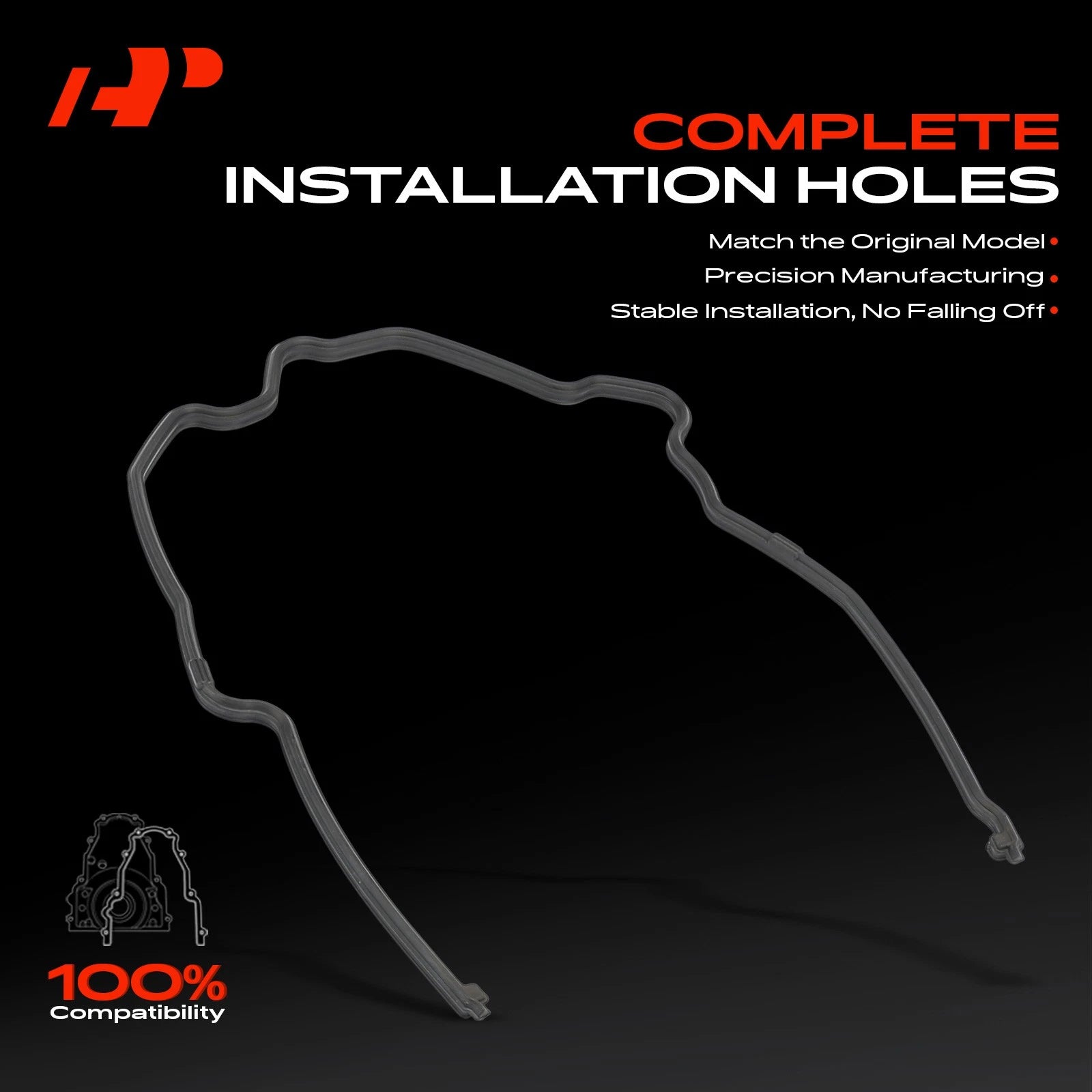 Engine Timing Cover Gasket Set for Ford Mustang (2005-2010)