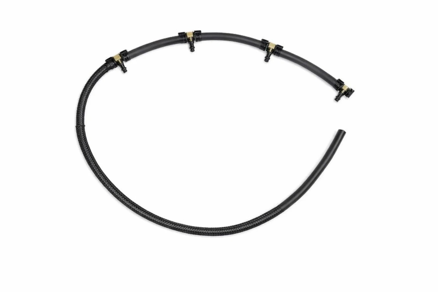 Genuine OEM Diesel Fuel Injector Overflow Hose for BMW 328d, X3 (2014–2018) 13537823408