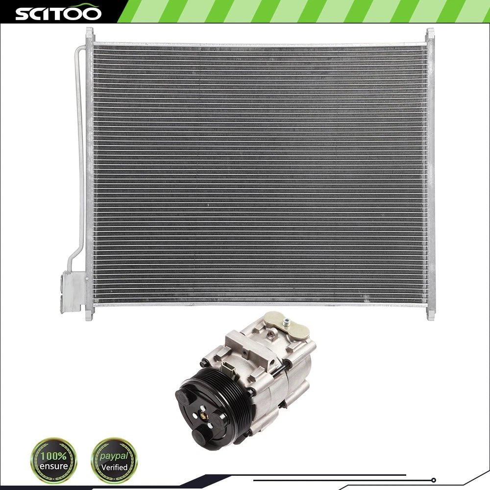Condenser and Compressor for Ford F-250 Super Duty (1999–2007)