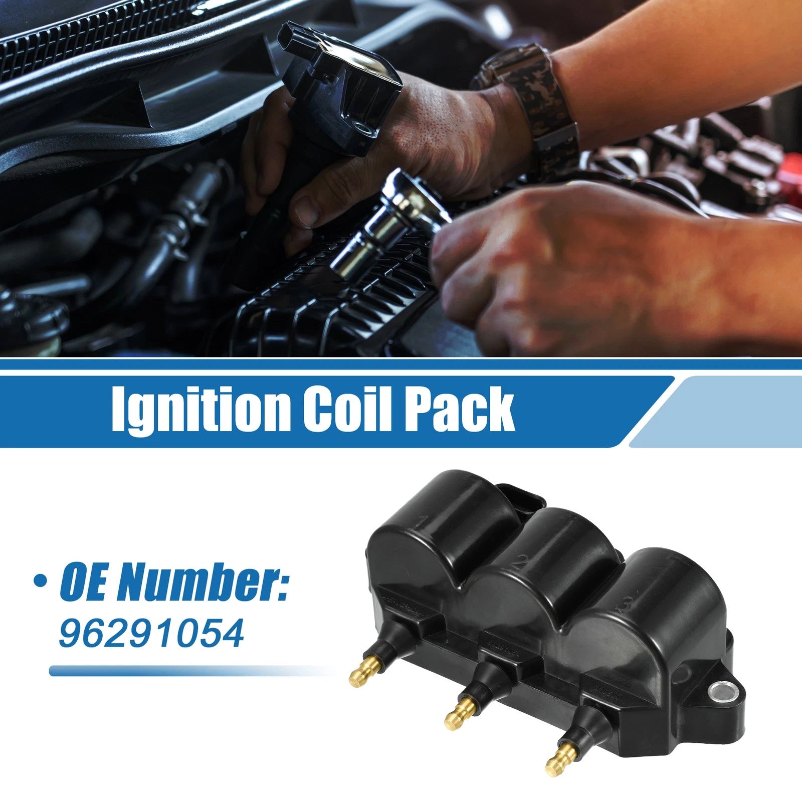 Ignition Coil Pack No. 96291054 for Chevrolet Matiz (2011–2015)