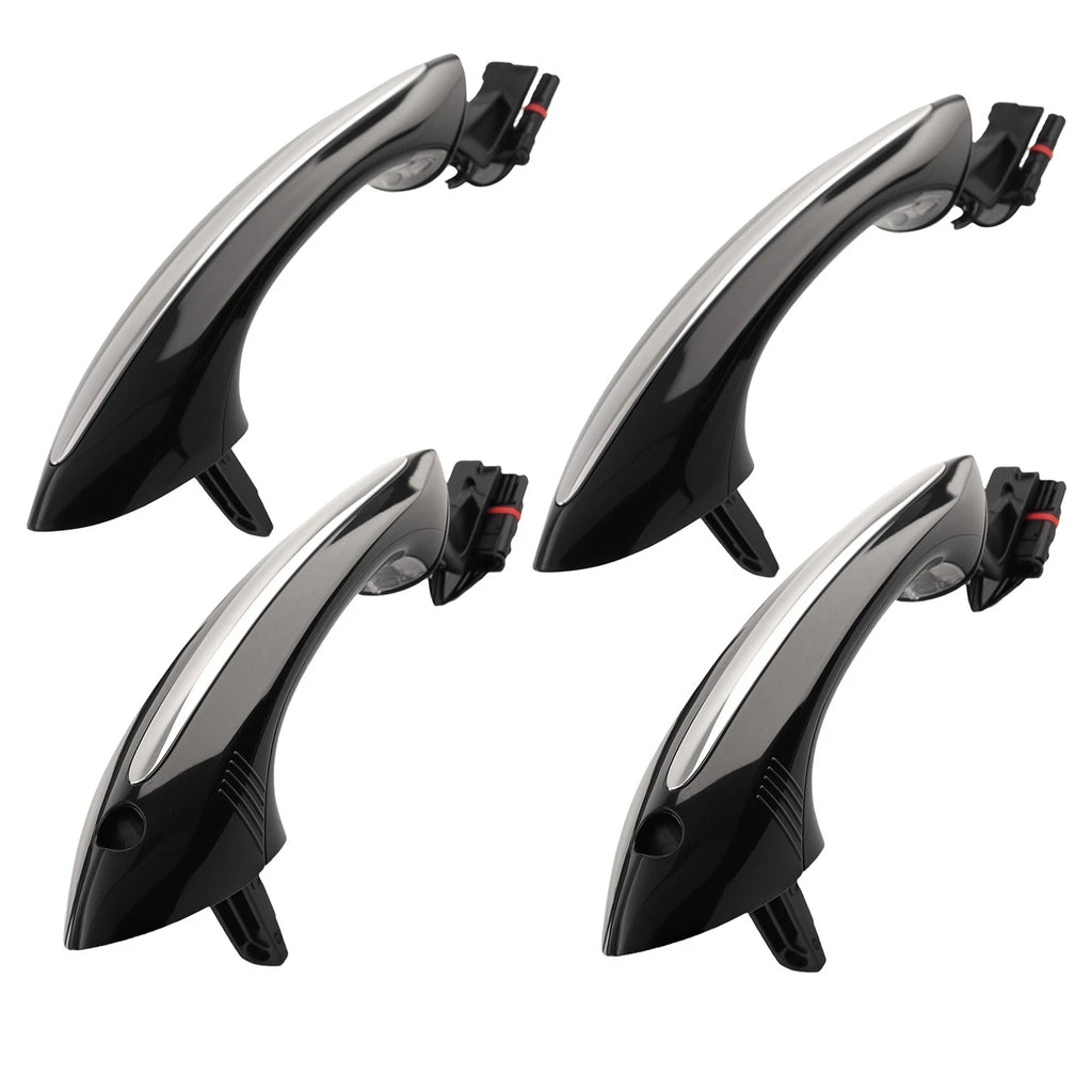 Set of 4 Door Handles for BMW M5 M6 (2009–2016) Black
