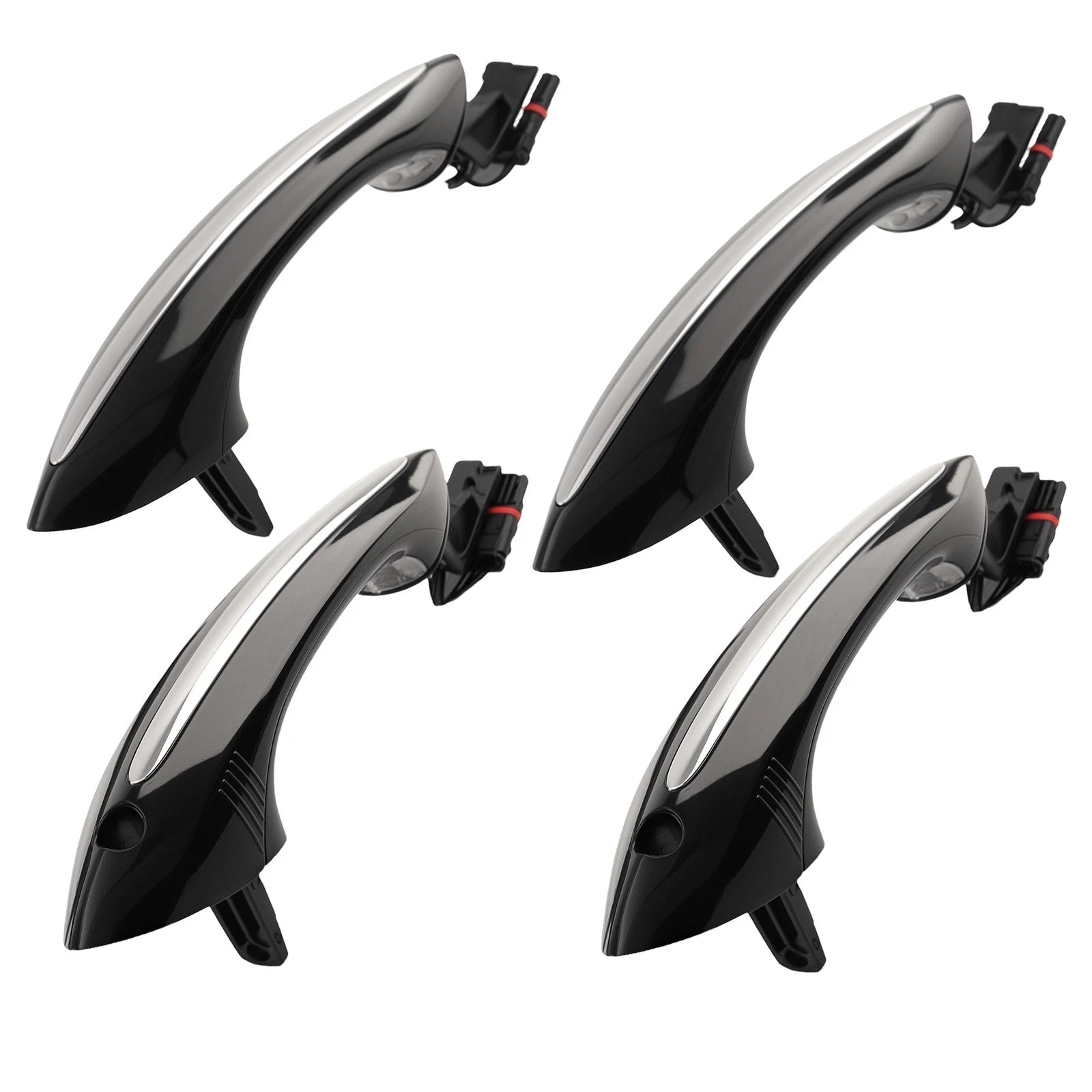 Set of 4 Door Handles for BMW M5 M6 (2009–2016) Black