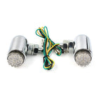 Custom Chrome Brake Running Turn Signal Tail Light for Universal Motor Cruiser