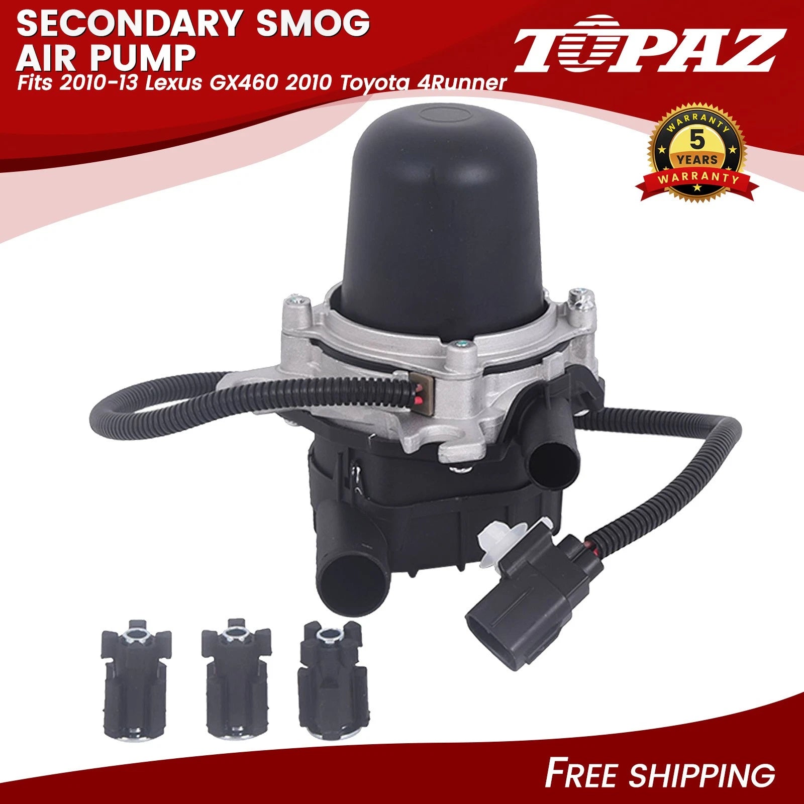 Secondary Smog Air Pump for Lexus GX460, Toyota 4Runner (2010–2013)