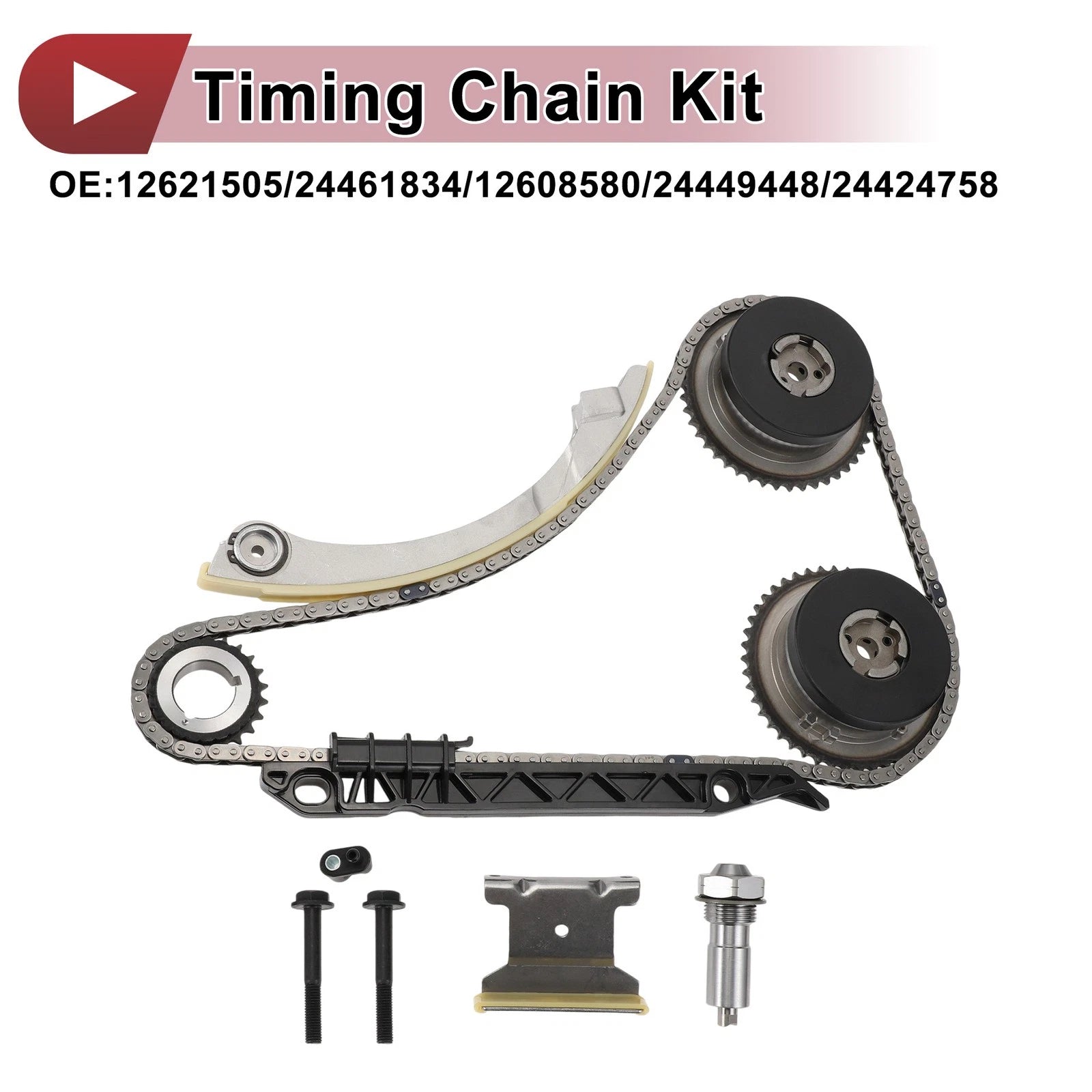 Timing Chain Kit No. 24461834 for Buick Verano, LaCrosse, Regal (2012–2017)