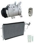 AC Compressor Kit With Condenser for Mazda 3 2.0L (2013–2013)