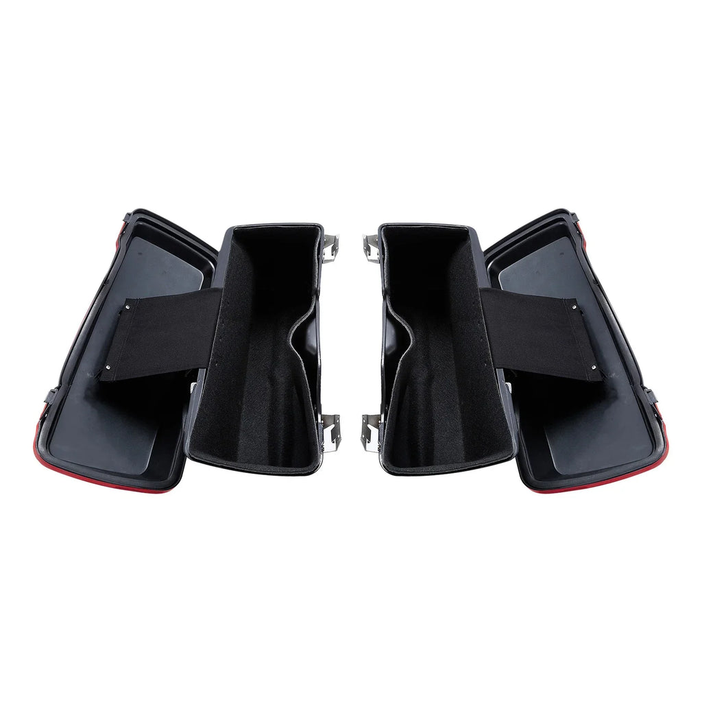 Hard Saddlebags Chrome Conversion Bracket for Harley Softail (1984 - 2017)