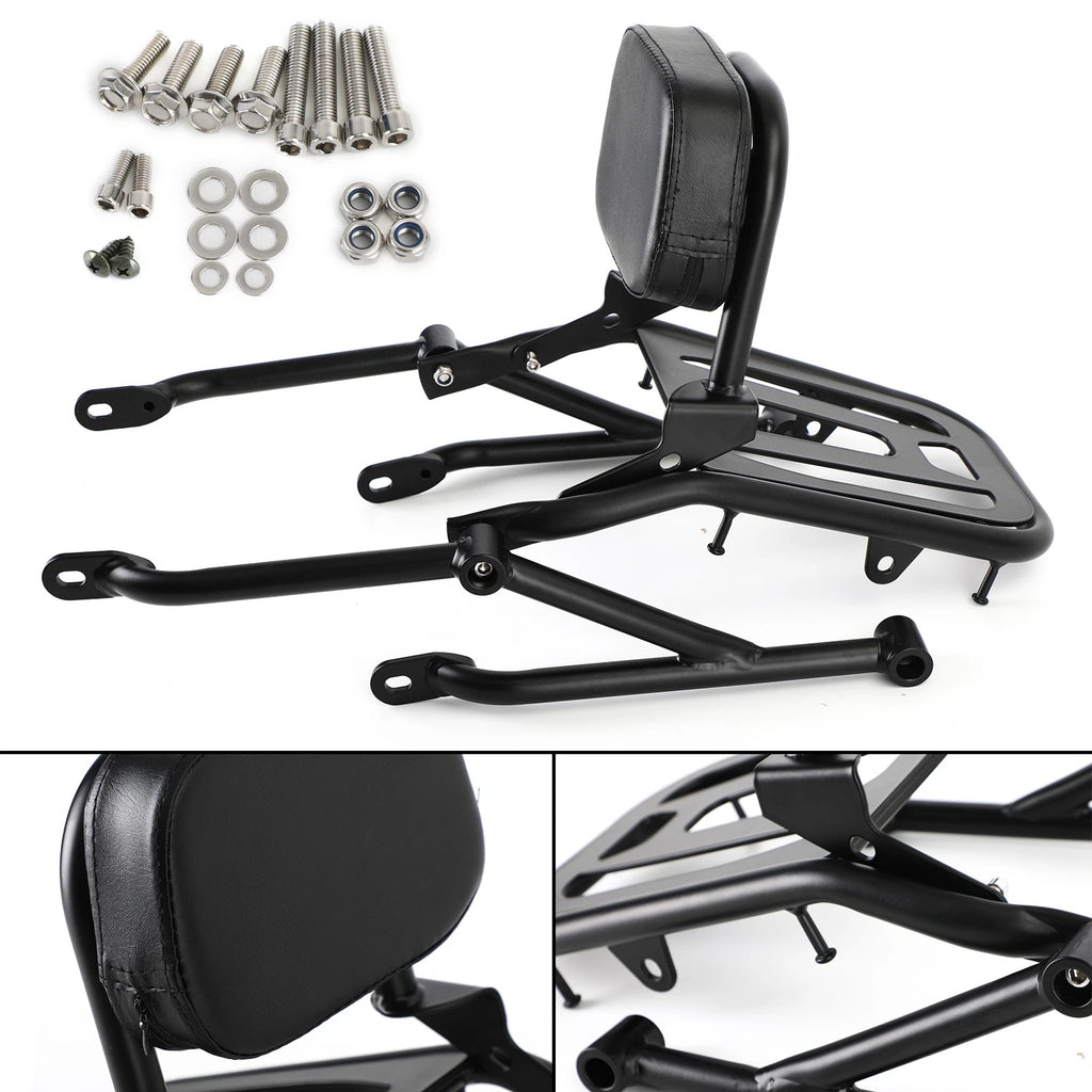 Sissy Bar Backrest Luggage Rack for Honda Rebel CMX500 CMX300 (2017–2023)
