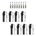 Denso 8 Iridium TT Plugs & NGK Ignition Coil Boots Kit for F-250 Super Duty (2008–2010)