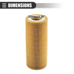 Engine Oil Filter with Gasket Set for BMW E46 318 D320 D320Td (No. 11427787697)