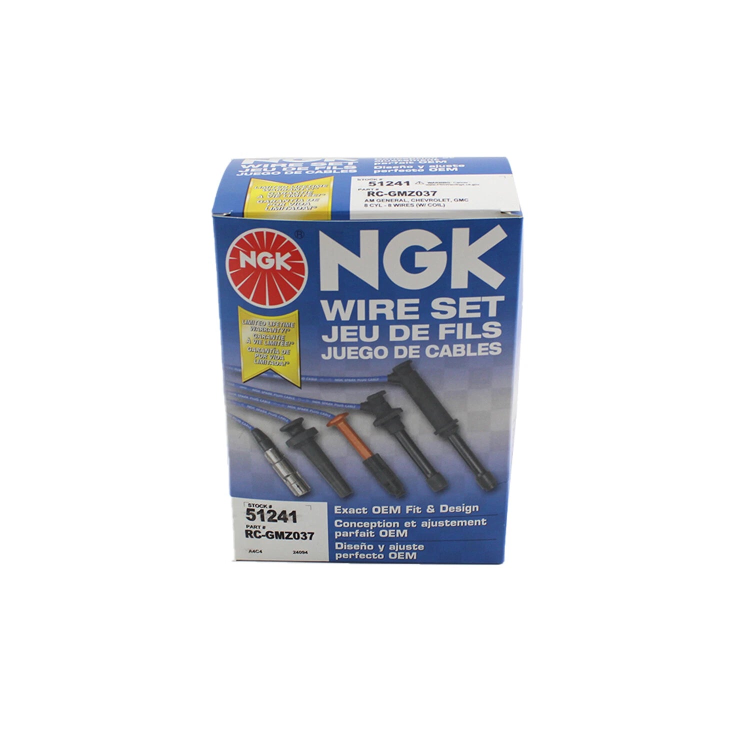 NGK Spark Plug Wire Set for